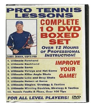 Pro Tennis Lesson by James Jensen